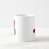 かわいいクマ コーヒーマグカップ (中央)