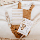 かわいいクマ ニュートラル ベビーシャワー 招待状