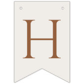 かわいいクマ、ピンク色のバルーン、第1誕生日 バンティングフラッグ (第2の旗)