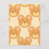 かわいいクマ ポストカード (正面)