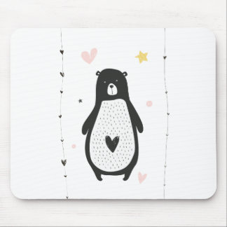 かわいいクマ マウスパッド