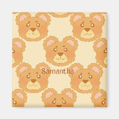 かわいいクマ マグネット (正面)