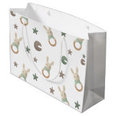 かわいいクマ ラージペーパーバッグ (裏面アングル)