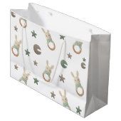 かわいいクマ ラージペーパーバッグ (正面アングル)