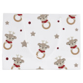 かわいいクマ ラージペーパーバッグ (裏面)