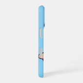 かわいいクマ iPhone 16ケース (右側面)