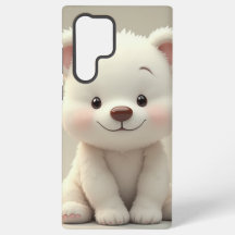 かわいいクマ Samsung Galaxy S22 Ultra カーケース