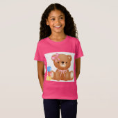 かわいいクマ Tシャツ (正面フル)