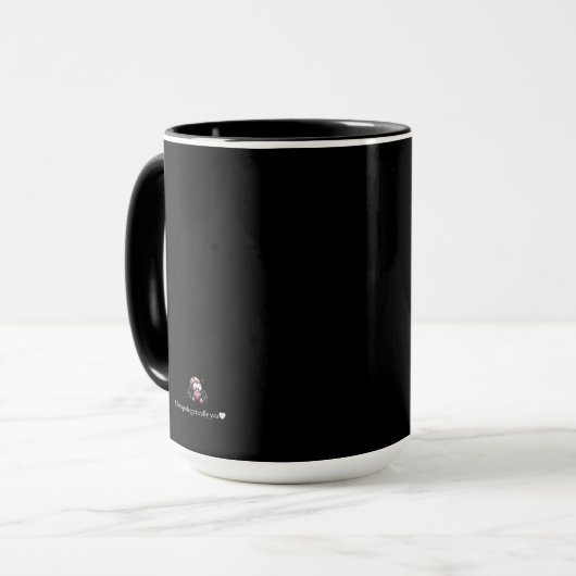 かわいいクモのコーヒーマグ マグカップ (正面左)