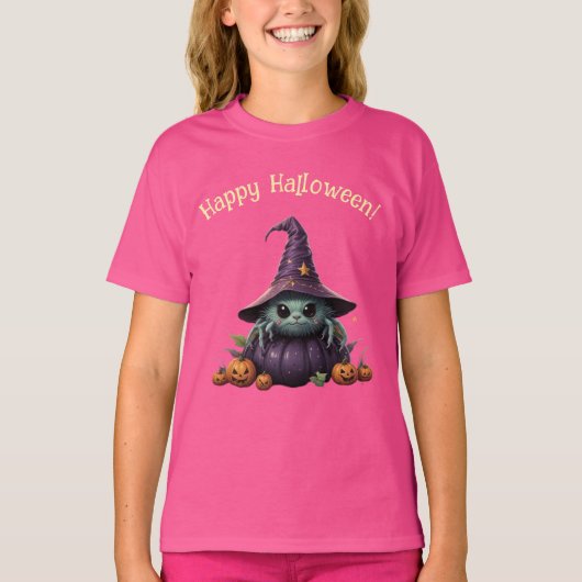 かわいいクモ –  Tシャツ (正面)