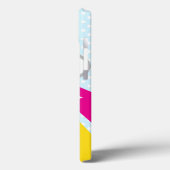 かわいいクラウドとレインボーiPadケース Case-Mate iPhoneケース (裏面 / 左)