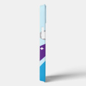 かわいいクラウドとレインボーiPadケース Case-Mate iPhoneケース (裏面 / 右)