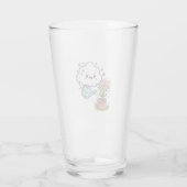 かわいいクラウドとFステッカー タンブラーグラス (裏面)