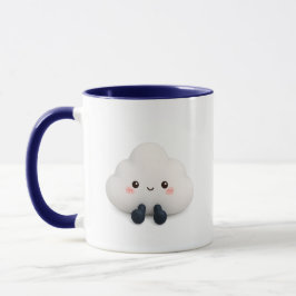 かわいいクラウドコーヒーマグカップ マグカップ
