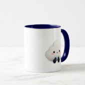 かわいいクラウドコーヒーマグカップ マグカップ (正面右)