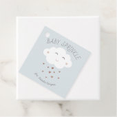 かわいいクラウドベビーの散水 フェイバータグ (インサイチュ)