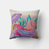 かわいいクラゲ漫画装飾用クッション クッション (裏面)