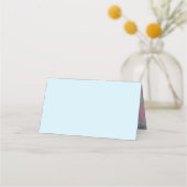 かわいいクラゲ赤ちゃんシャワーかわいいピンクガール プレイスカード (裏面)