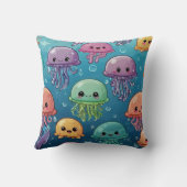 かわいいクラゲ クッション (裏面)