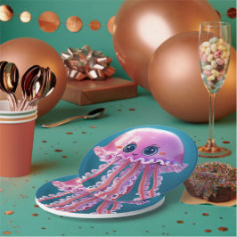 かわいいクラゲ ペーパープレート