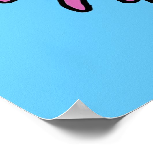 かわいいクラゲ ポスター (角)