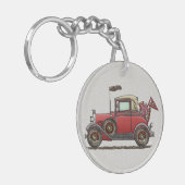 かわいいクラシックカー キーホルダー (正面左)