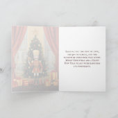 かわいいクラシック木製くるみ割りカスタム シーズンカード (内部)