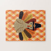 かわいいクラシック/ヴィンテージ感謝祭トルコ ジグソーパズル (横)