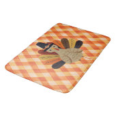 かわいいクラシック/ヴィンテージ感謝祭トルコ バスマット (アングル)