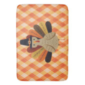 かわいいクラシック/ヴィンテージ感謝祭トルコ バスマット (正面縦)