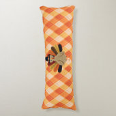 かわいいクラシック/ヴィンテージ感謝祭トルコ ボディピロー (正面縦)