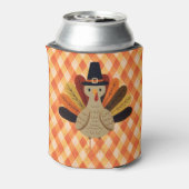 かわいいクラシック/ヴィンテージ感謝祭トルコ 缶クーラー (缶裏面)