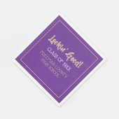 かわいいクラス懇親会ナプキン スタンダードランチョンナプキン (角)