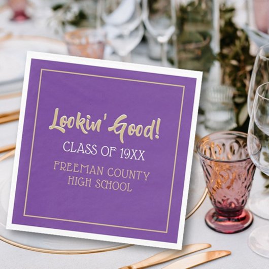 かわいいクラス懇親会ナプキン スタンダードランチョンナプキン