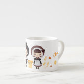 かわいいクララ-感謝祭 エスプレッソカップ (正面右)