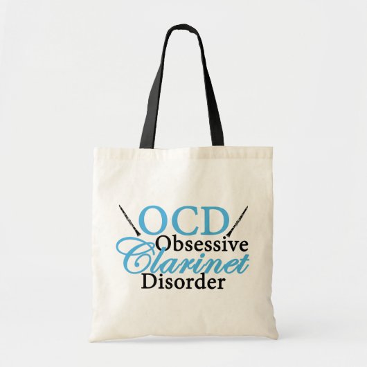かわいいクラリネット トートバッグ (正面)