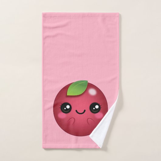 かわいいクランベリー ハンドタオル (ハンドタオル)