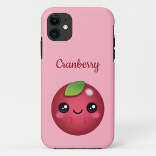 かわいいクランベリー iPhone 11 ケース
