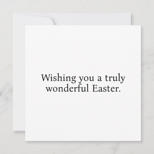 かわいいクリエイティブハッピーイースターバスケット カード (裏面)