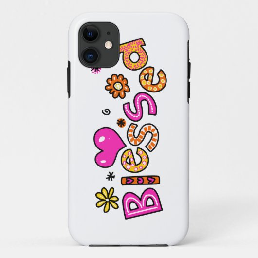 かわいいクリスチャンによって賛美される挨拶の文字の表現 Case-Mate iPhoneケース (裏面)