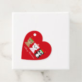 かわいいクリスマクマさん3匹 フェイバータグ (インサイチュ)