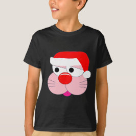 かわいいクリスマスうさぎのキャラクターグラフィックTシャツ Tシャツ