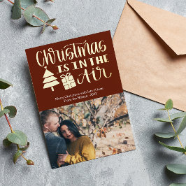 かわいいクリスマスが近づいてる フォト フォイル 箔シーズンカード