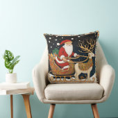 かわいいクリスマスそり クッション (椅子)