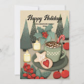 かわいいクリスマスのお菓子 シーズンカード (正面)