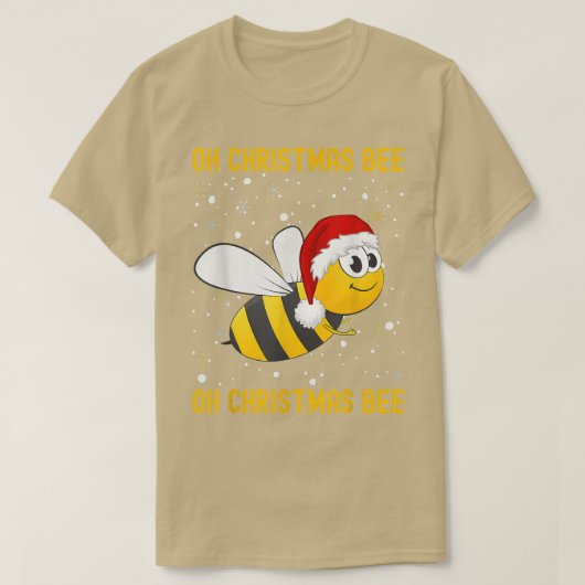 かわいいクリスマスのまわりにああクリスマスツリージョークS Tシャツ (デザイン正面)