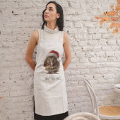 かわいいクリスマスのキウイカスタム エプロン