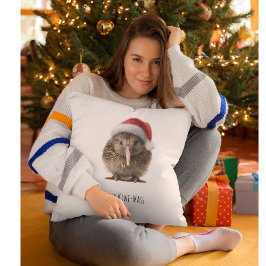 かわいいクリスマスのキウイカスタム クッション