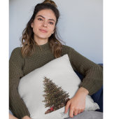 かわいいクリスマスのキウイカスタム クッション