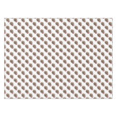 かわいいクリスマスのキウイカスタム テーブルクロス (正面(横))